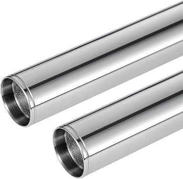 MTLBCYCLE Front Suspension Inner Fork Pipes 51410-MGZ-J01 Replacement for Honda CBR500R 2013 2014 2015 Extended 41mm Fork Tubes