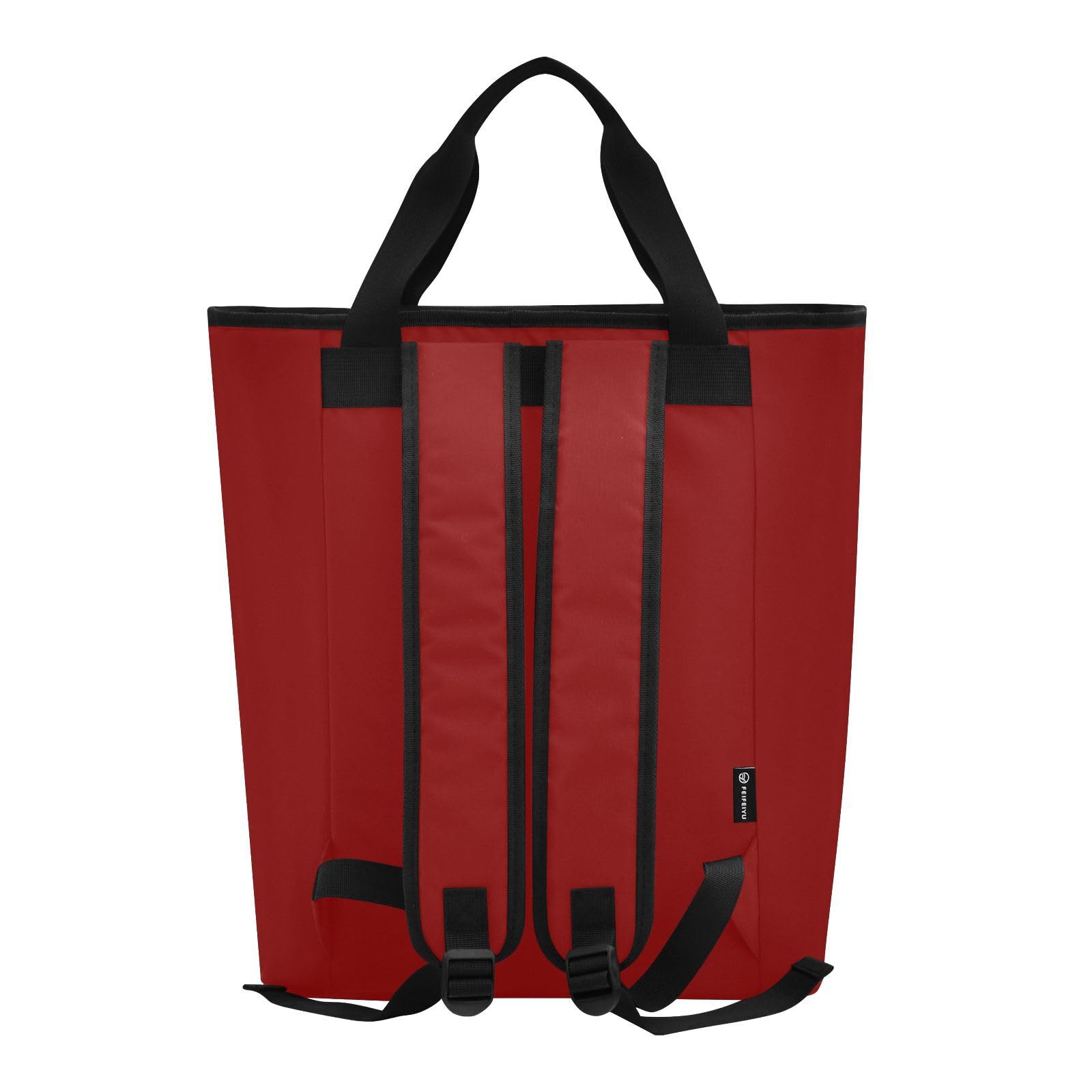 Maroon Cooler Bags 36 Cans Soft Sided Cooler Bag Carry Out Cooling Backpack