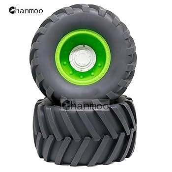 Amazon | Chanmoo 1/8 RC モンスタートラックタイヤと17mm 六角