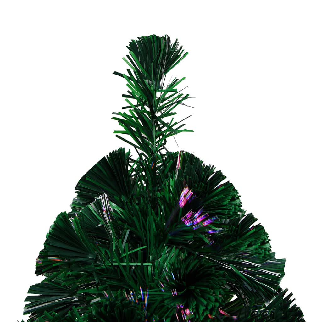 Generico Albero di Natale con Supporto Verde 210 cm in Fibra Ottica,Decorazioni Natalizie,Alberi di Natale-321029