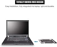 Vista 5 de Disco Duro Óptico Bay Caddy HDD SSD Recinto Disco Duro DVD Adaptador para Portátil