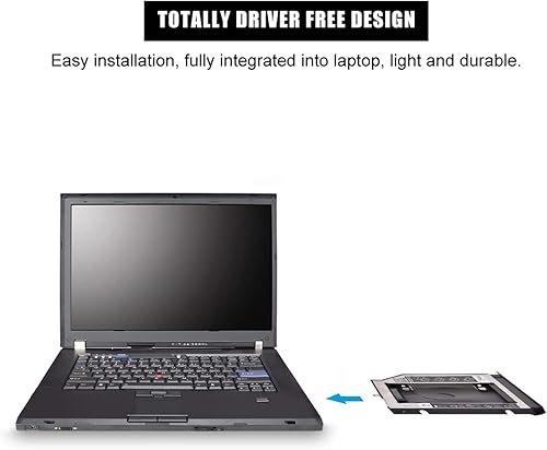 Miniatura 5 de Disco Duro Óptico Bay Caddy HDD SSD Recinto Disco Duro DVD Adaptador para Portátil