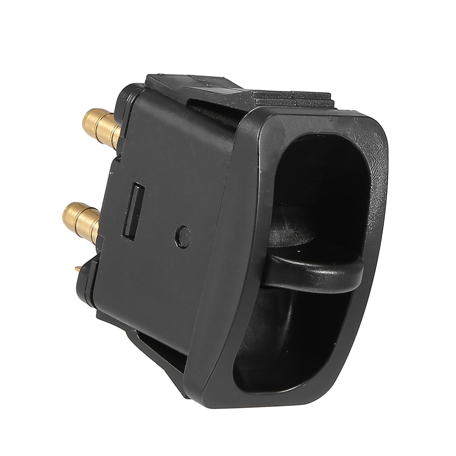 Motoforti Universal Air Spring Activation Switch, Seat Lift Valve Switch, Metal Plastic, Black, 1 Pcs