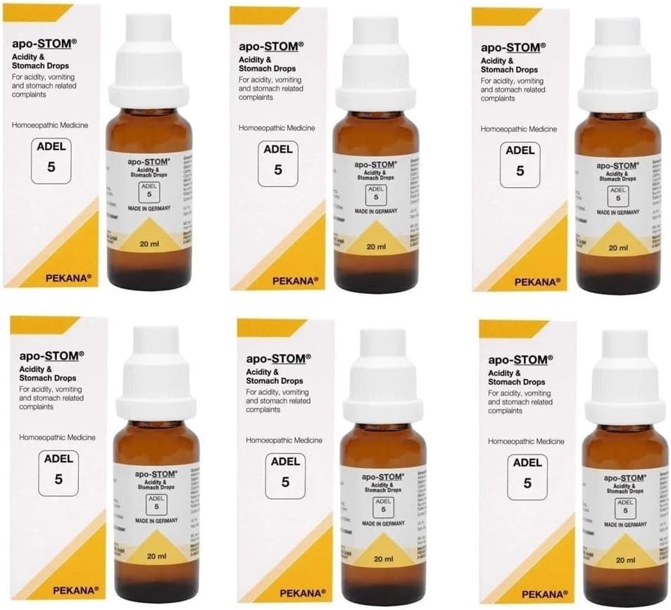 ADEL - 5 Single Homeopathic Remedies (Pack of 6) - by Healthcart_17