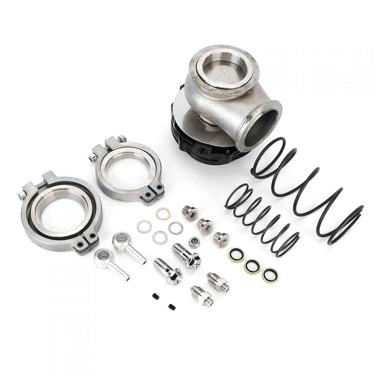 Buy Yctze External Turbo Exhaust Wastegate, Black Turbocharger Exhaust