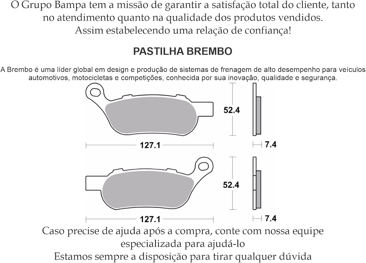 Brembo Disc Brake Pad Set 07HD07SP