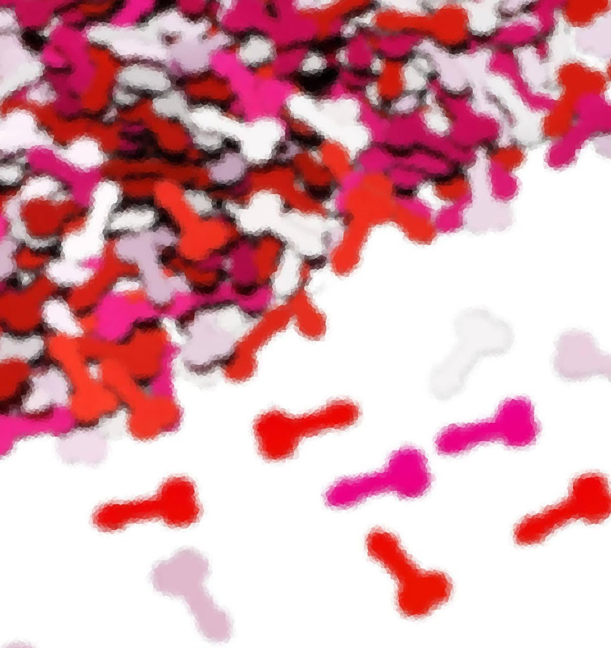 1 Pack Colorful Glitter Party Confetti Cute Sprinkle Party Table Decoration for Confetti Cannon Celebration Wedding Engagement Supplies Set H9