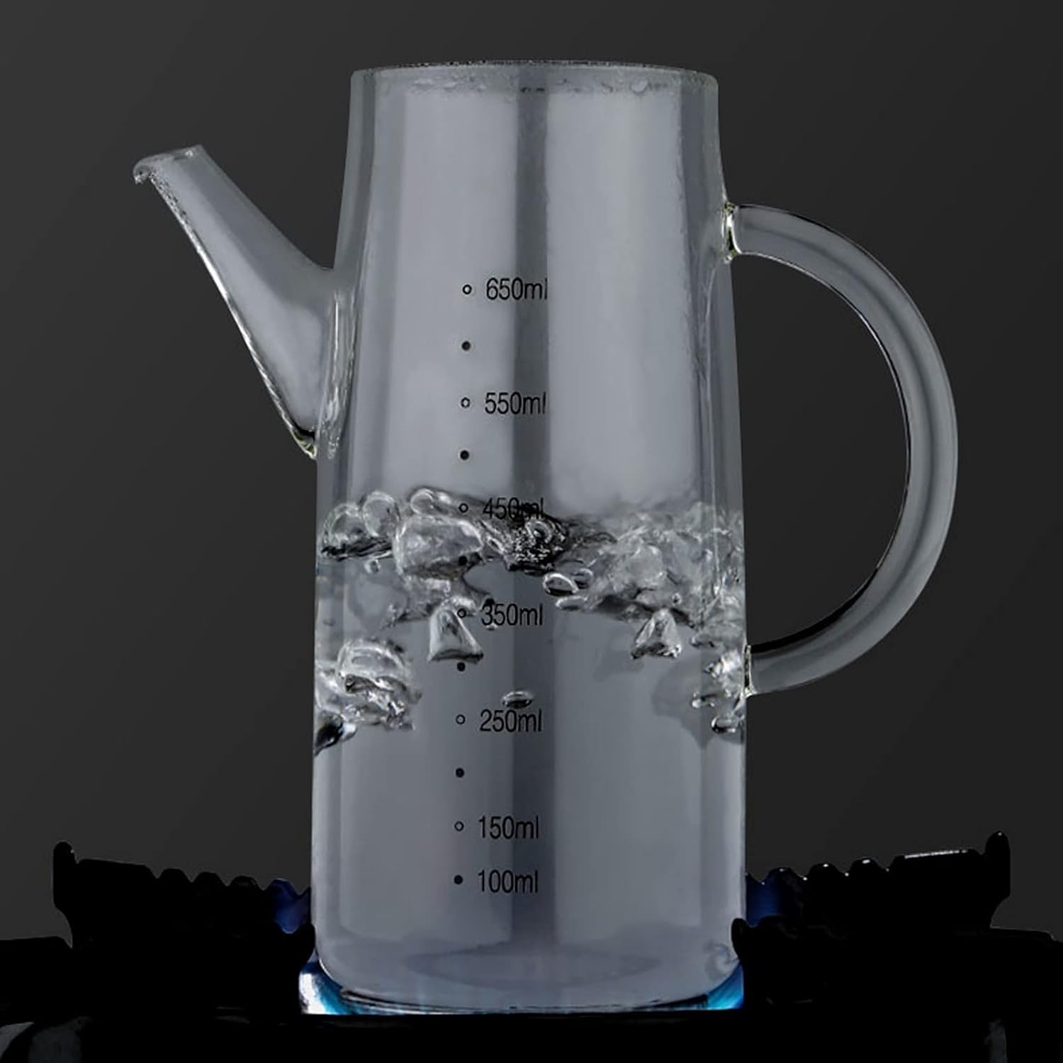 oil bottle High Borosilicate Glass Oil Dispenser Kitchen Metering Oiler Thickened Long Mouth Oil Bottle for Oil, Soy Sauce, Vinegar oil sprayer(Color:D)