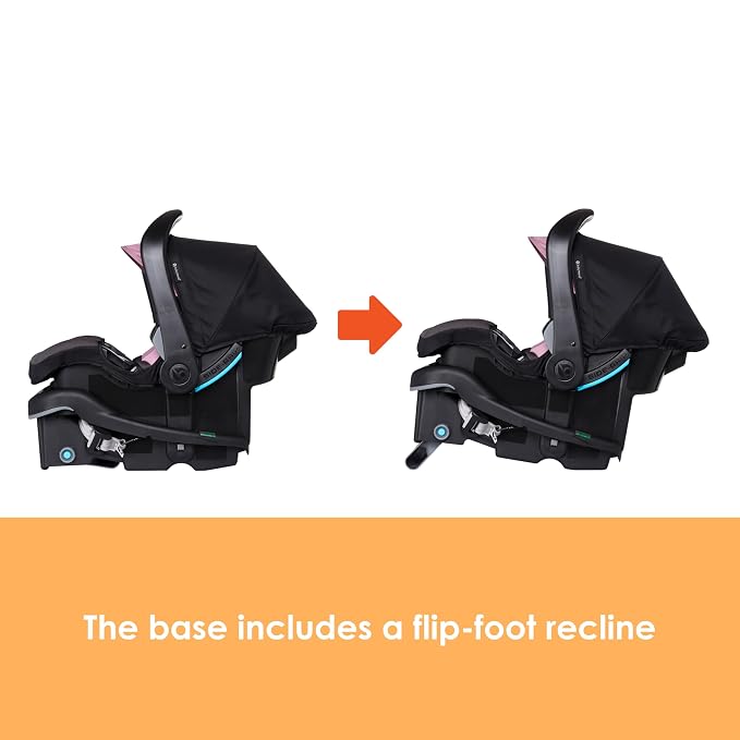 Silla para carro infantil Baby Trend EZ-Lift PRO Dash Rose miniatura 4