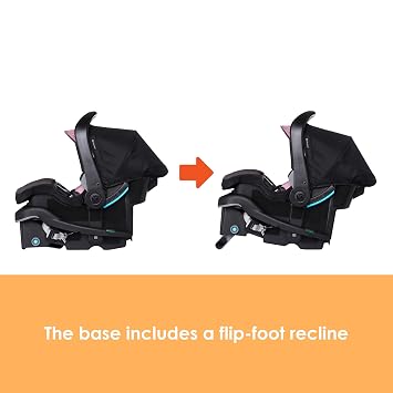 Baby Trend EZ-LiftTM PRO Infant Car Seat, Dash Rose Lightweight Premium Carry, Plush Infant Cushioning, Adjustable Harness Support