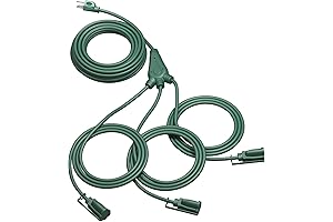 DEWENWILS Outdoor Extension Cord for Festive Holiday Lights