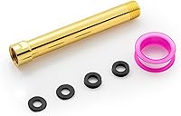 Vista 21 de OFFO Brazo de extensión de cabezal de ducha, extensión de brazo de ducha, extensor de cabezal de ducha hecho de acero inoxidable 304, extensión