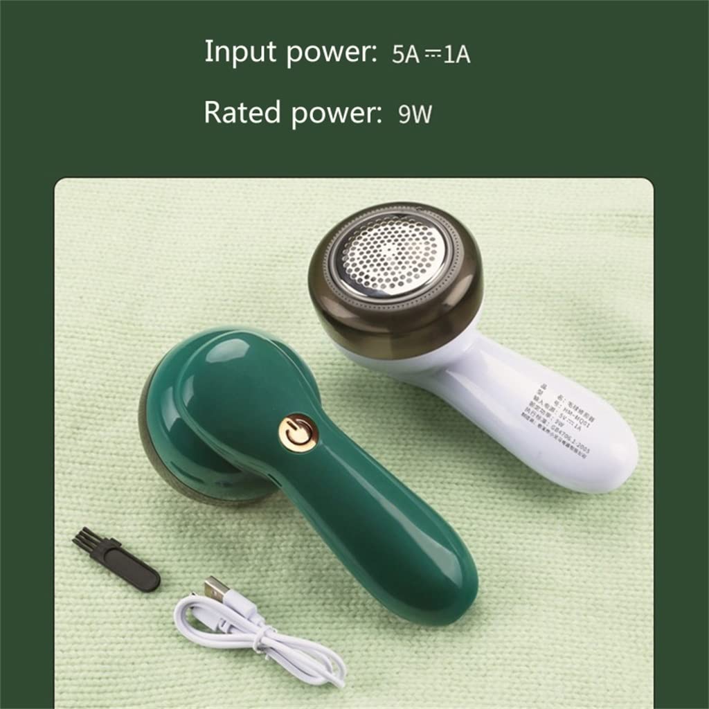 Máquina de Afeitar de Tela portátil Removedor de Pelusa eléctrico Suéter Defuzzer Fuzz Pellet Trimmer para Ropa Sofá (Color: Wit, Tamaño: 18 * 8 cm) (Wit 18 * 8 cm)