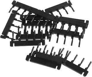 FRCOLOR 40pcs C-shaped Buckle for Human Hair No-trace Clip in Extensions Hair Extension Machine Accessories Bangs Clip