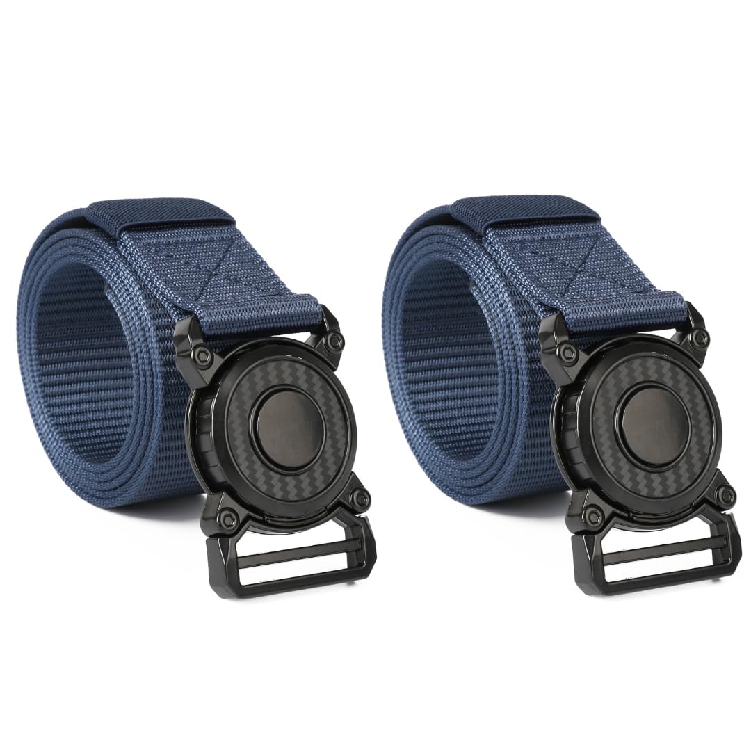 Pristine Tactical Belt Round - Blue - 2 Pack - 125cm