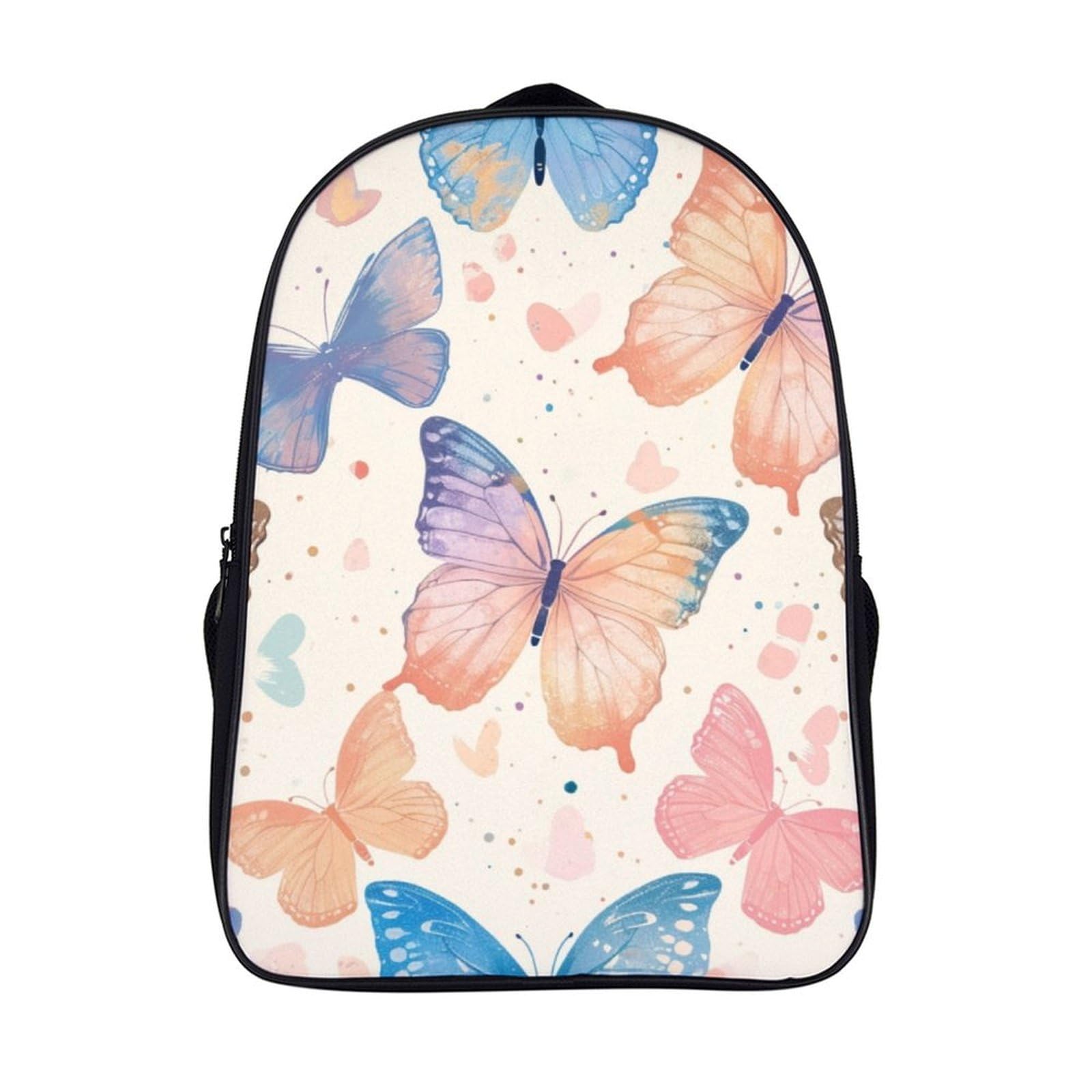 Znnnnnny Butterfly Mochila Infantil,Mochila Kindergarten Niña Niño Mochila Escolar Linda Mochilas Bebe Guardería 3D Toddler Kids Bolso Mochila Preescolar Primaria 40x28x16cm