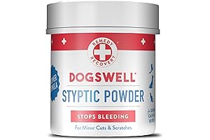 DOGSWELL Remedy Recovery Styptic Blood Stopper Powder for Dogs & Cats