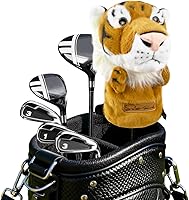 Vista 13 de Scott Edward Funda para Palos de Golf que se Adapta Bien para Driver o Madera de Calle, Diseño Divertido y Lindo de Animales, Funda Suave