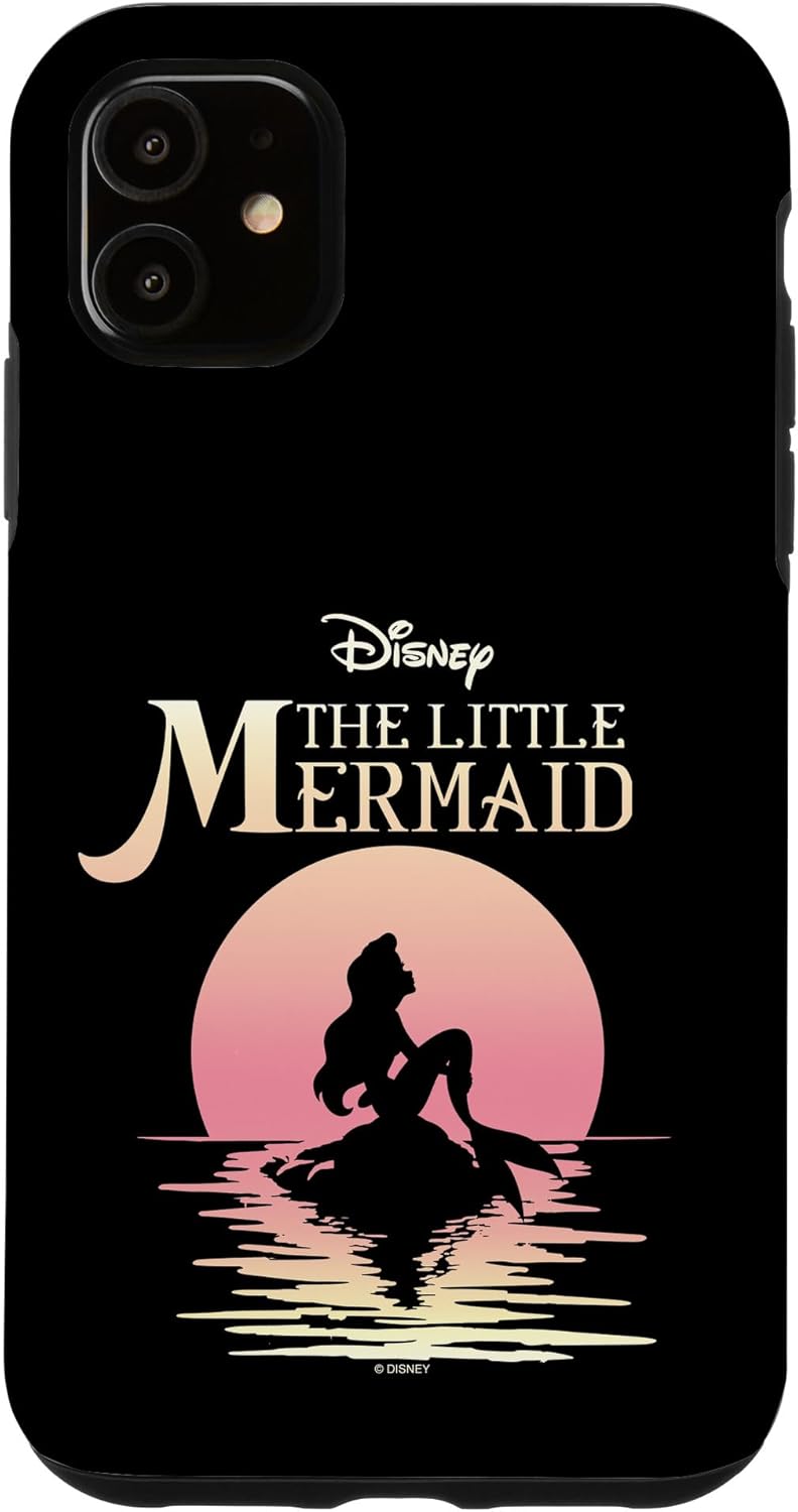 iPhone 11 Disney The Little Mermaid Ariel Moon Silhouette Case