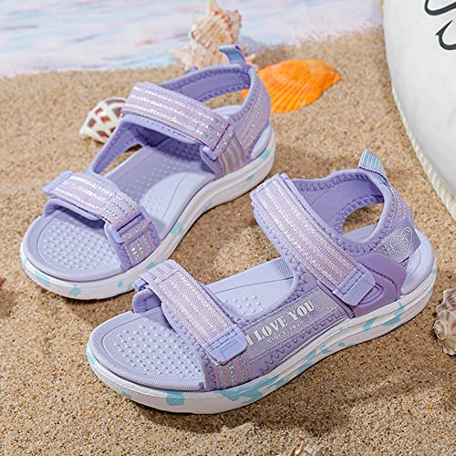 Children Shoes Beach Sandals Light Girl Sandals Big Children Soft Bottom Girls Beach Shoes Little Girl Dress3
