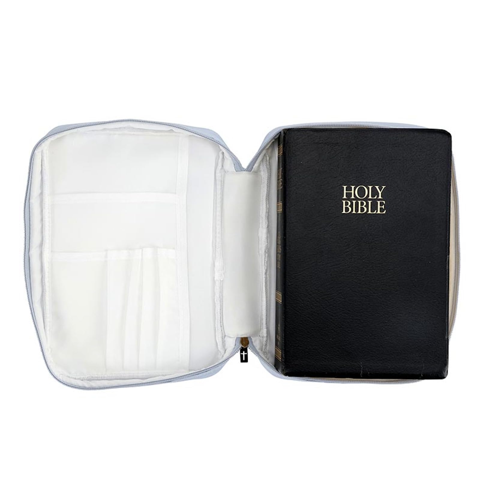 P. Graham Dunn Housse de bible en polyester avec poignée, 18,8 x 25,4 cm