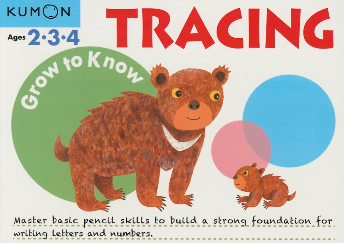 Grow to Know: Tracing (Ages 2 3 4) (Grow to Know Workbooks) Paperback โ Illustrated, 1 April 2015