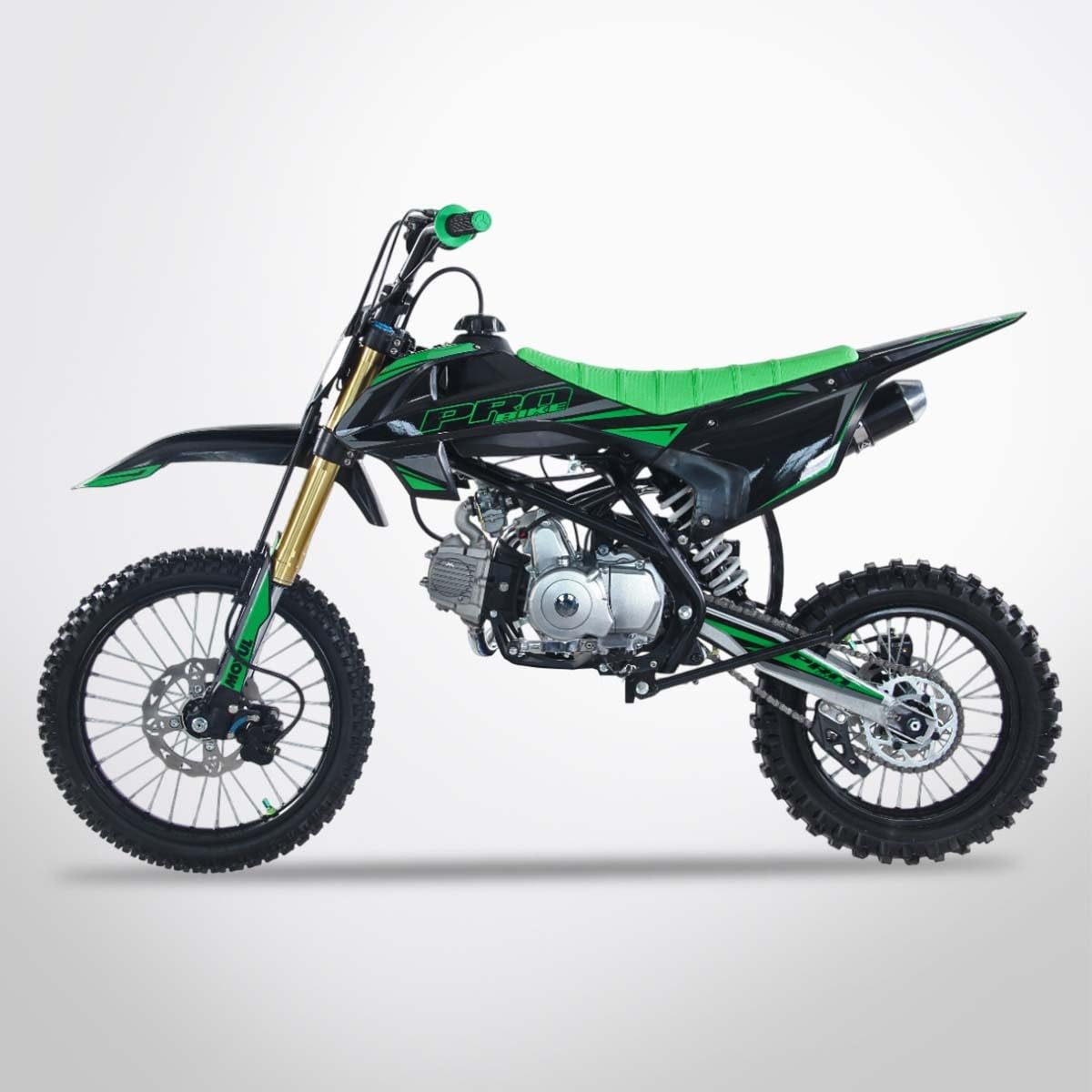 Dirt bike PROBIKE 125-SE 17/14 - Vert - Edition 2025
