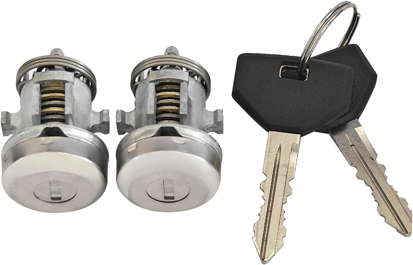 Ignition Switch Assembly & Door Lock Cylinder Set 56021346AB Replacement Compatible with Dodge Ram 1500 2500 3500 1994-2002/with Jeep 1998