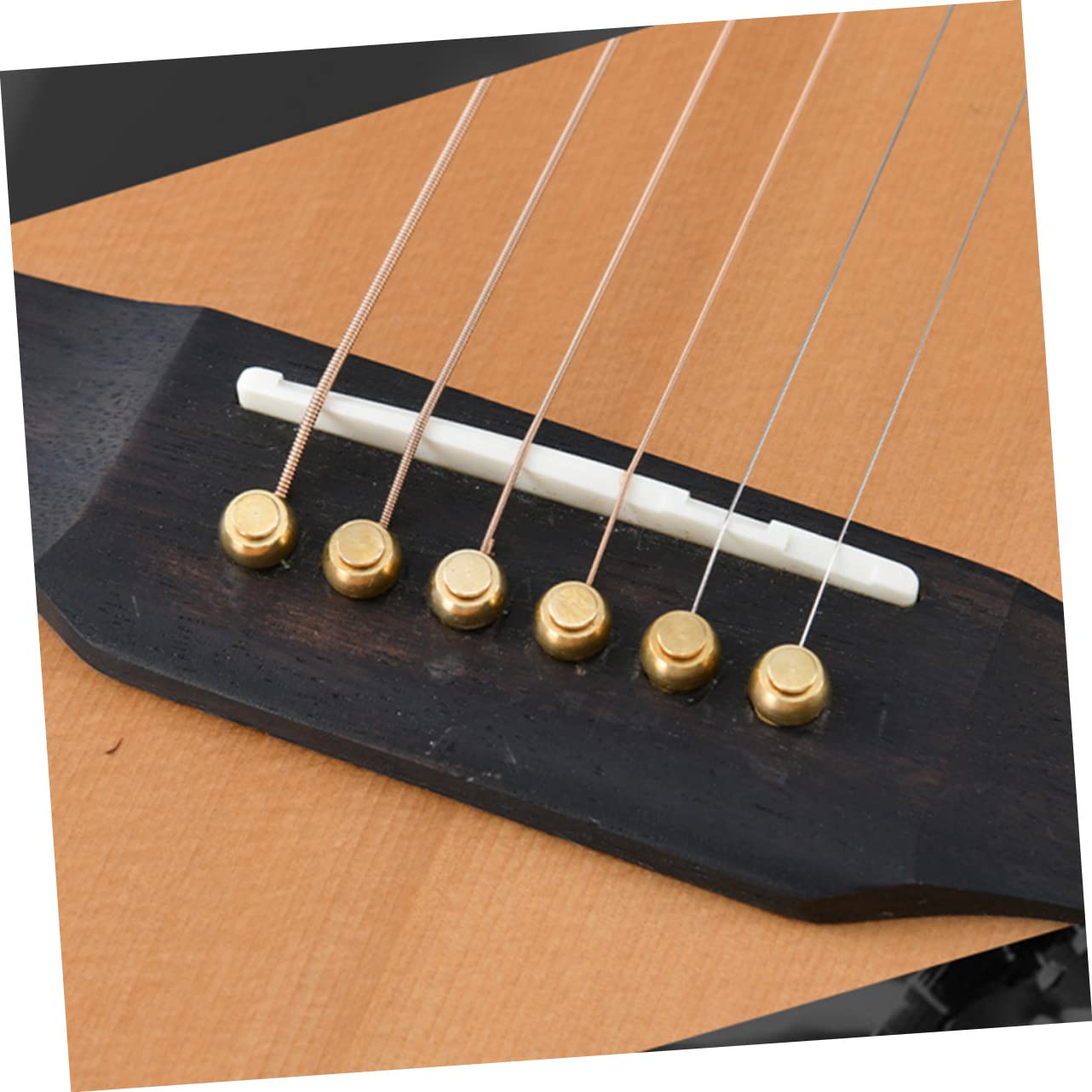 ibasenice 60piezas Pasadores De Cuerda Para Guitarra Acústica y Eléctrica Accesorios De Afinación Para Instrumentos De Cuerda
