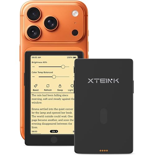 XTEINK X4 Pro 4.3" ebook Reader with Front Light & Touchscreen, Space Black