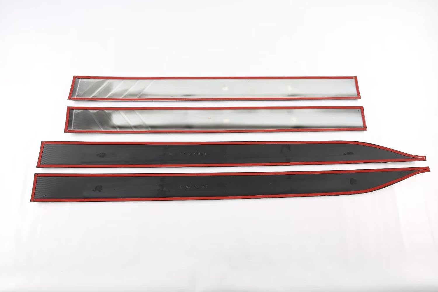 Car Body Stainless Steel Side Door Molding Cover Trim, for Ford F-150 2021 2022 2023 Accessories, Auto Parts Chrome 4PCS Set
