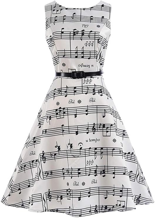 Amazon Com Killreal Girl S Sleeveless Vintage Style Floral Print A Line Dress With Belt Clothing Shoes Jewelry