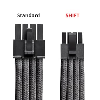 CableMod Pro ModFlex Sleeved Cable Kit for Corsair Type 5 (Black, 2 x 8p)