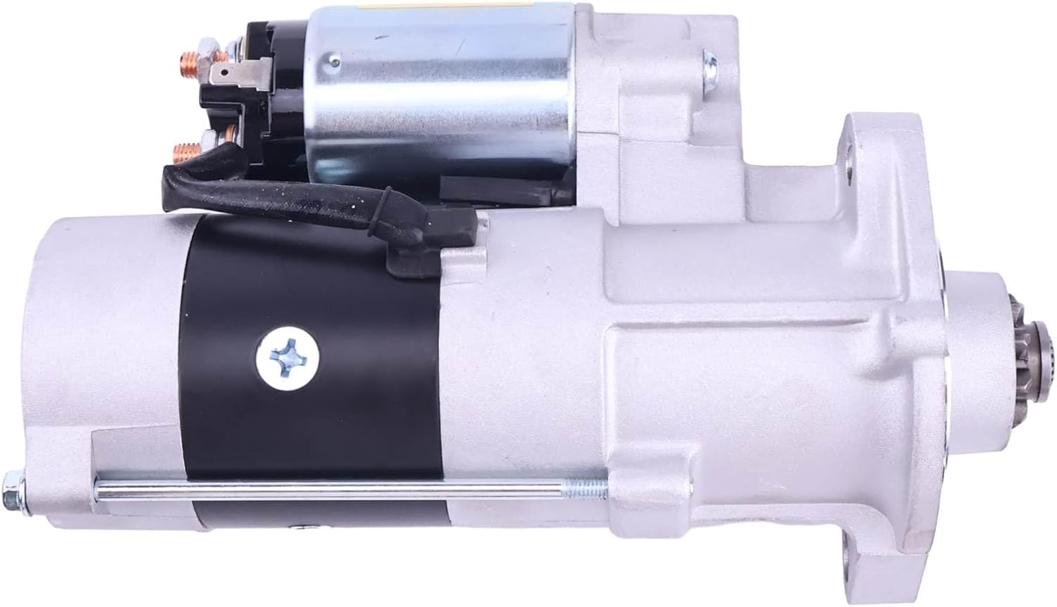 Starter Assembly 1G772-63012 77700-02594 Compatible with Kubota Tractor M105 M108S M3800 M8200 M8540 M9000 M9540 Skid Steer 225 245 T245 Engine V3800 V3800T V3300 V3300T