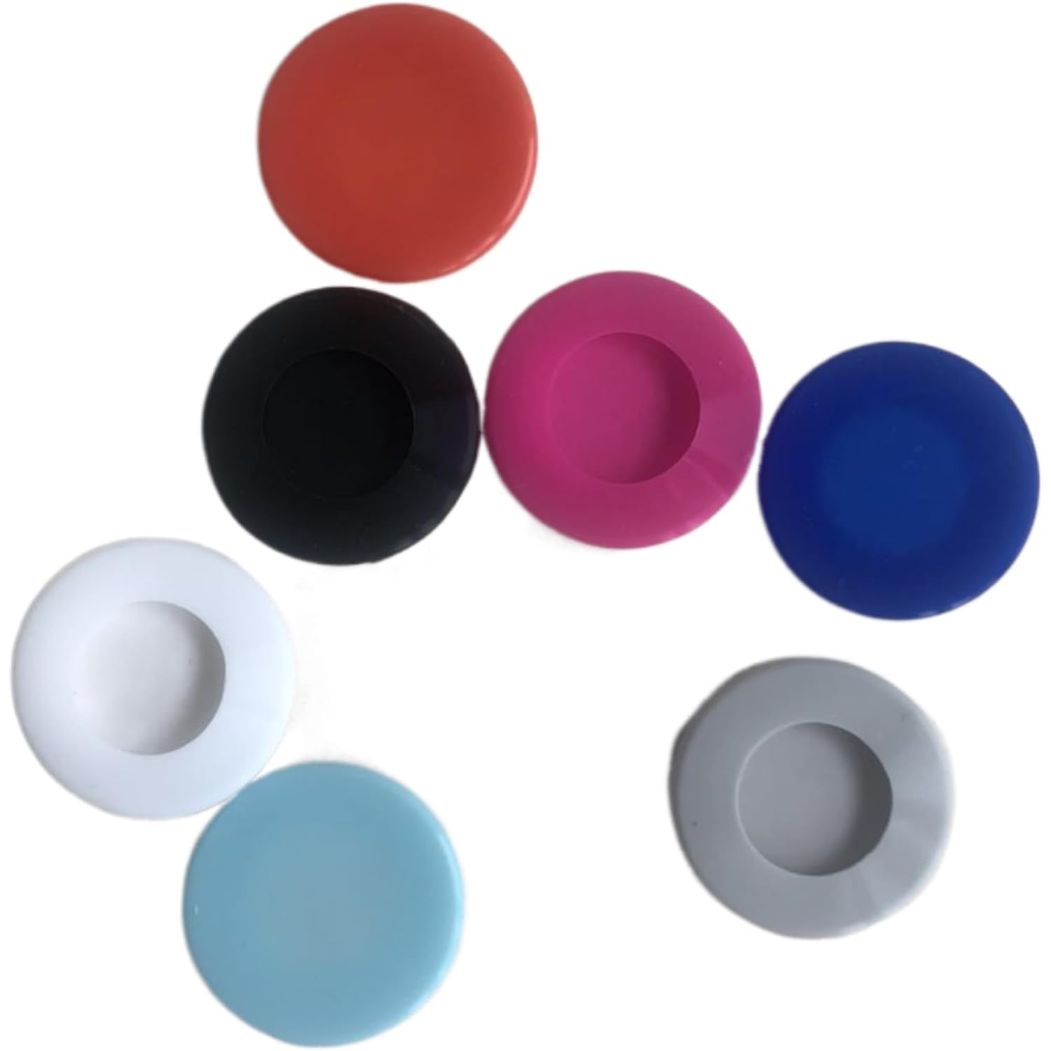 16PCS Soft Silicone Stethoscope Covers, Disposable Diaphragm Bell Cover Protectors Replacement Sleeves(Black)