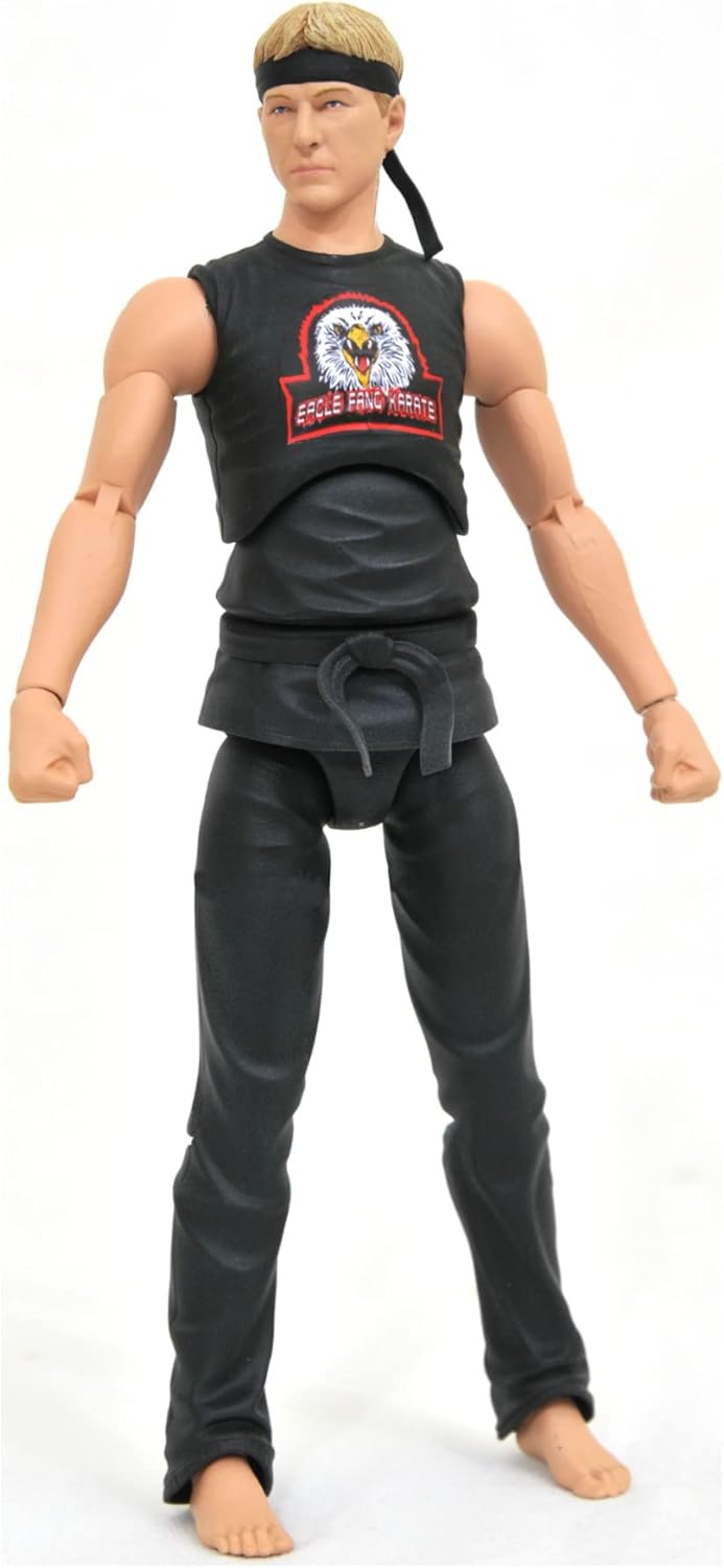 Diamond Select Toys Cobra Kai: Johnny Lawrence (Eagle Fang Version) Action Figure, Multicolor