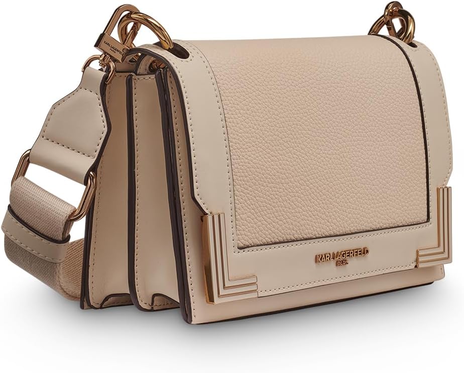 KARL LAGERFELD Paris Women's Crossbody, Brie, One Size