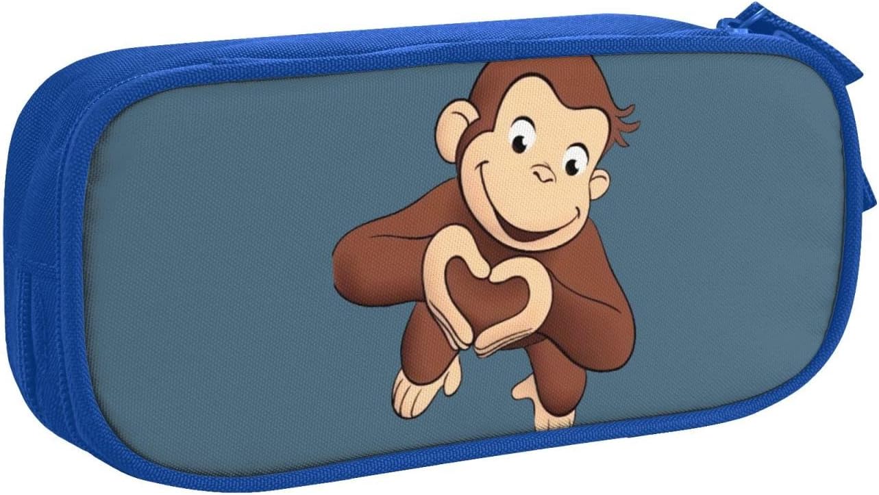 おさるのジョージ ペンケース 筆箱 大容量 筆入れ Curious George 文具ケース ペン袋 おしゃれ お祝い 大学生 高校生 男の子 小学生 プレゼント 日本最大級の品揃え かわいい 女の子 中学生