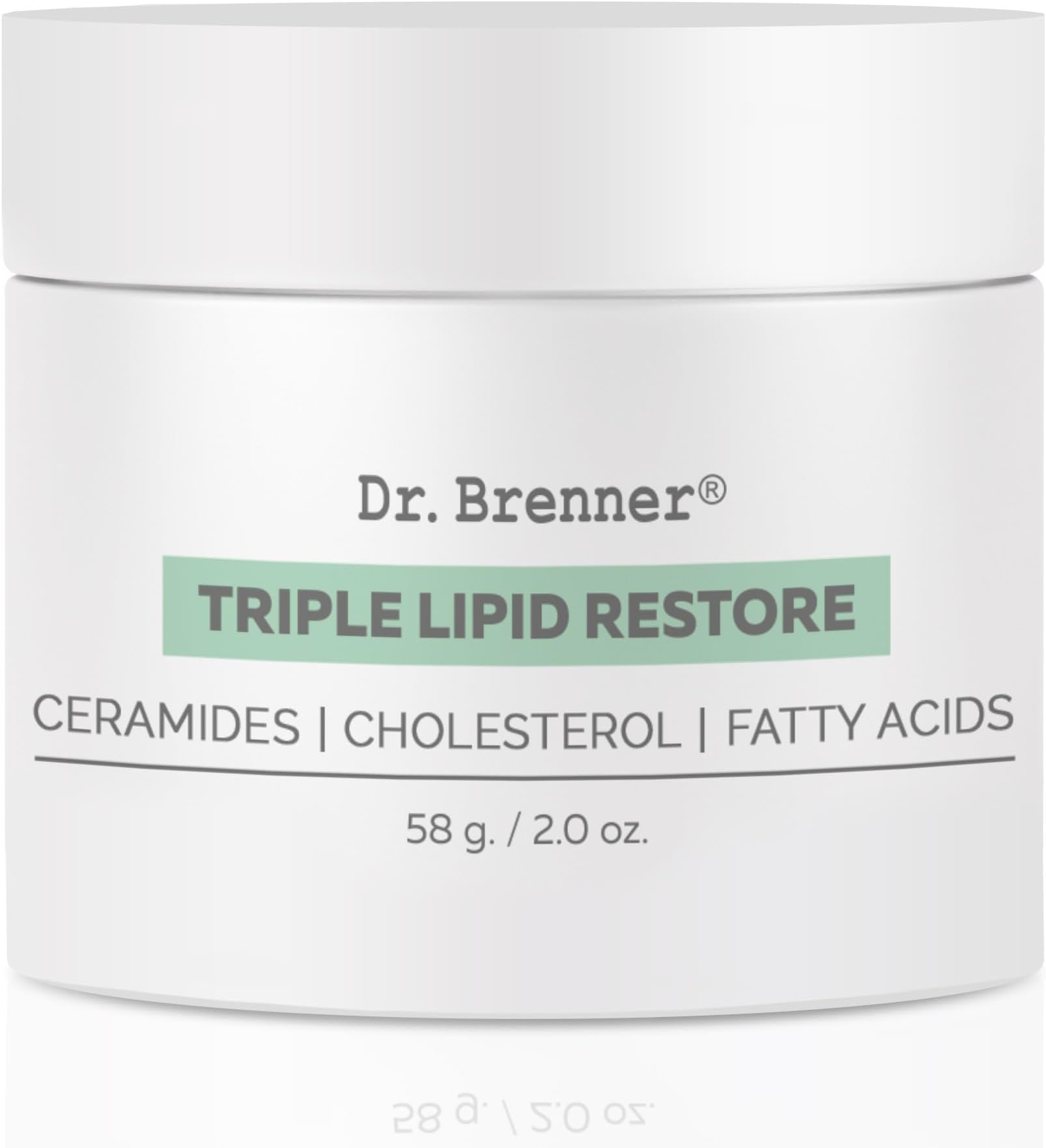 Triple Lipid Restore Anti Aging Face Moisturizer Lifting & Recovery Cream with Ceramides, Lipids and Fatty Acids 2 oz.