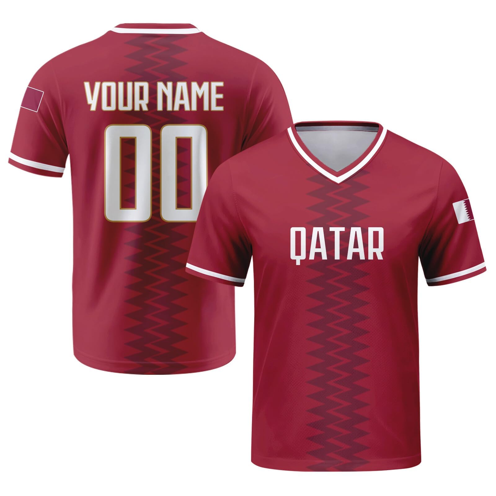 Custom 2026 National Soccer Jersey for Men Personalised Football Team Uniforms Jerseys Shirts Women Unisex A39 Qatar Jerseys — image 1