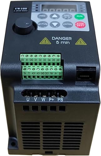 Miniatura 6 de 2.2KW 380V 3 Fase de entrada y salida 3HP VFD Variable Frecuencia Drive Convertidor Controlador para Motor Ventilador Control de Velocidad Inversor