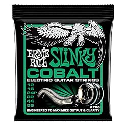 Ernie Ball Not Even Slinky Cobalt Cordes pour guitare électrique, calibre 12-56 - Les Beatles, Paul McCartney, John Lennon, RIngo Starr, George Harrison Ernie Ball Not Even Slinky Cobalt Cordes pour guitare électrique, calibre 12-56 – Image 3