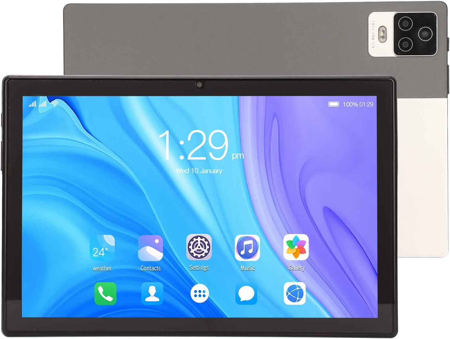 Dilwe Tableta de 10 Pulgadas para Android 11, Pantalla 1960x1200 HD IPS