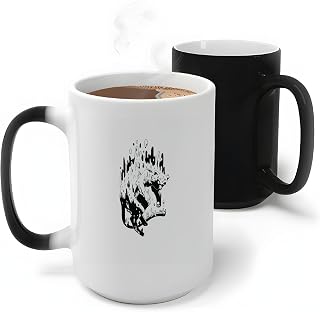 Melting Creature Gift for Animal Lovers Unique and Creative Gift Idea for Kids and Adults 11oz 15oz Color Changing Mug
