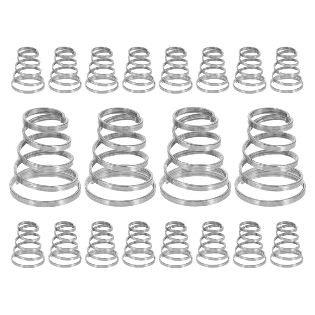 Sosoport 20pcs Quick Release Skewer Springs for Bike Wheels Accessory for Trainer Machines Stability for Cyclists