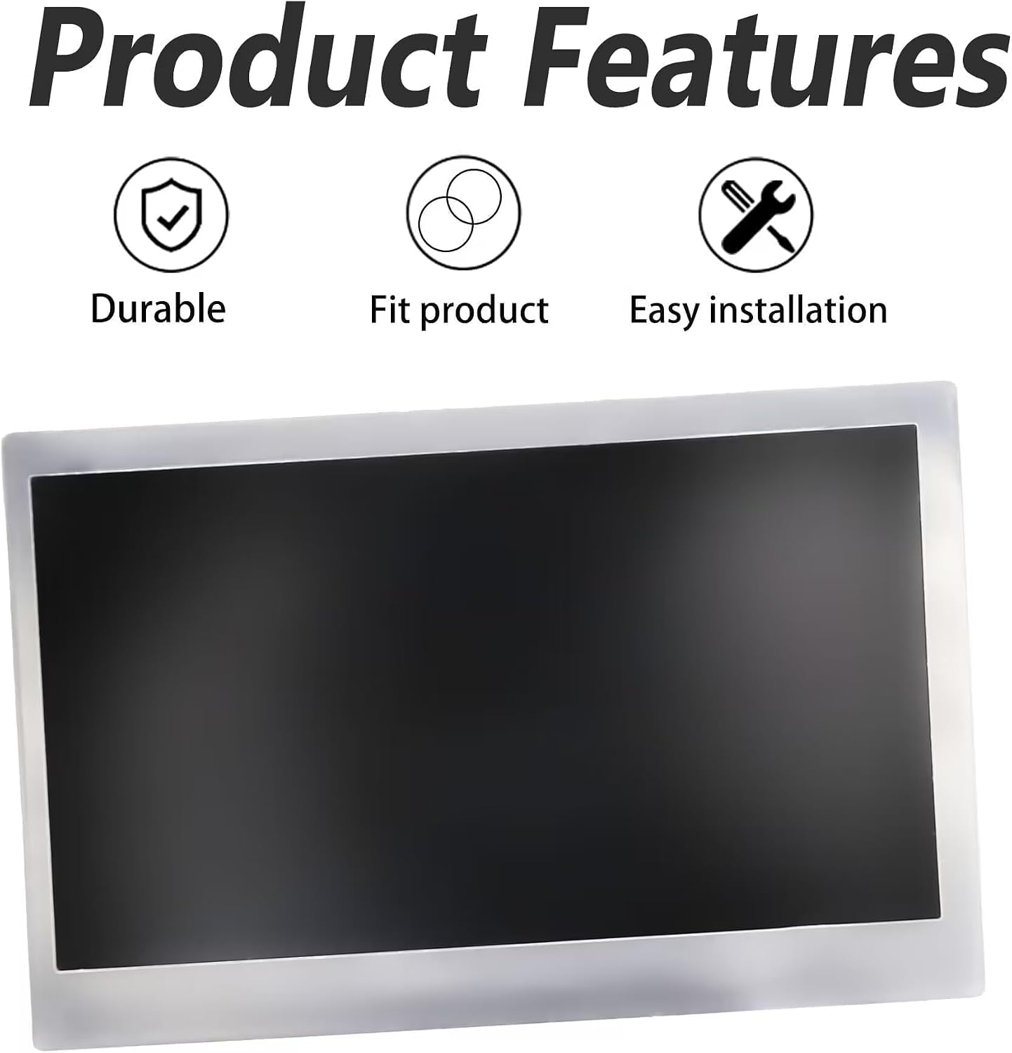 LCD Display Color Screen Fits for Ford Focus 2014-2016 Escape 2013-2016 Focus 150MPH Speedometer150 MPH 4.2" Speedometer Instrument Replaces LQ042T5DZ11 LQ042T5DZ13A