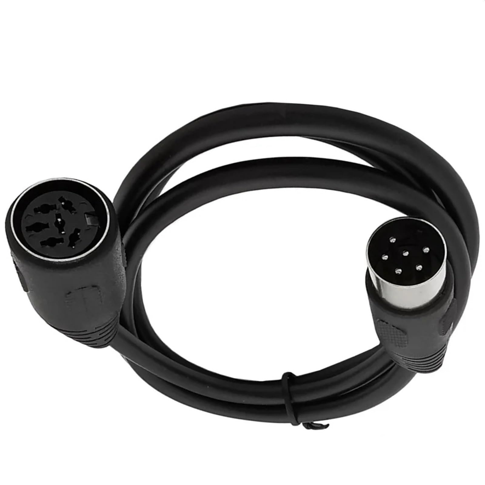 DIN 6-pinowy męski na męski/męski na żeński kabel audio i wideo (3 metry)