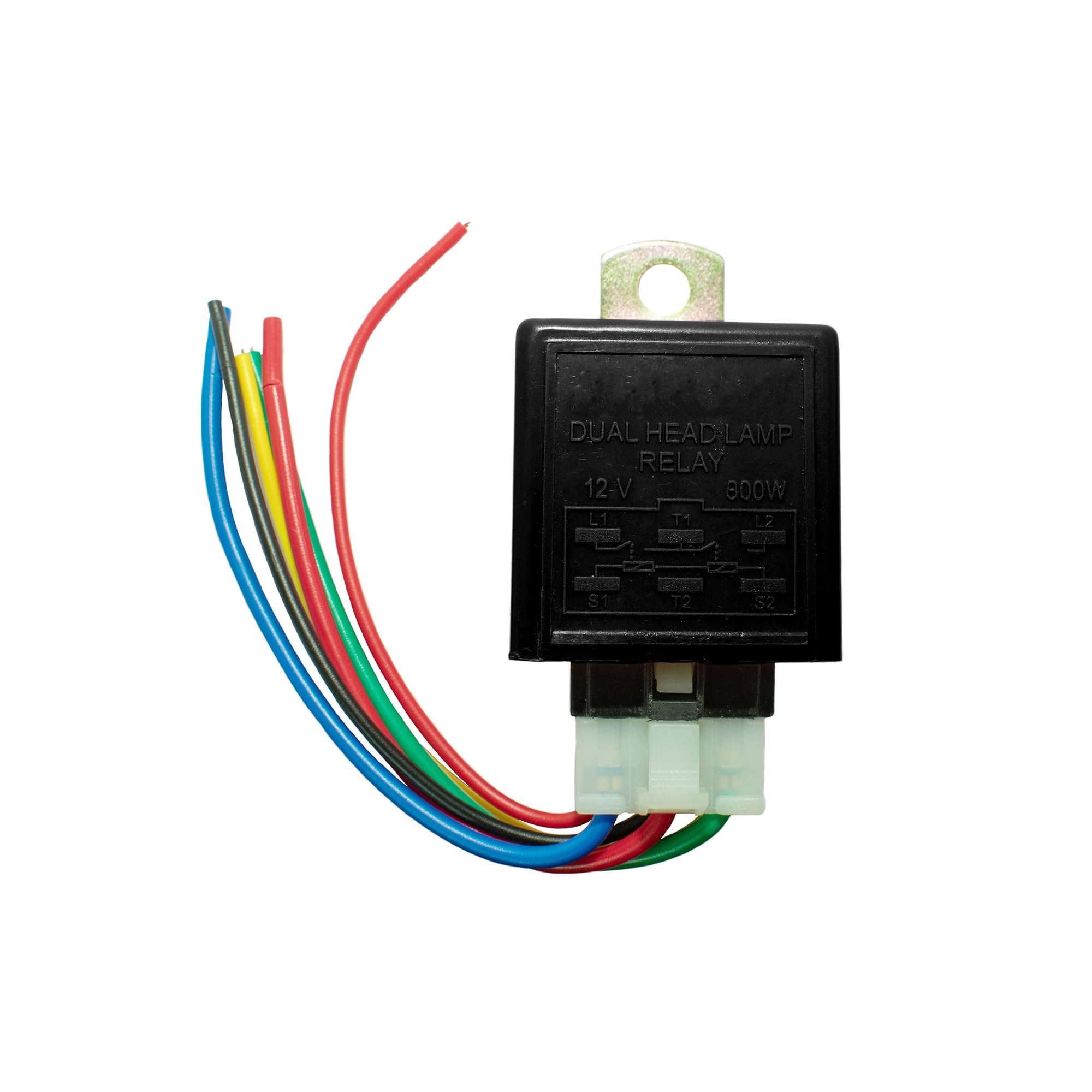 Dual Headlight Relay with Wire (12V), 70A 800w-image-43
