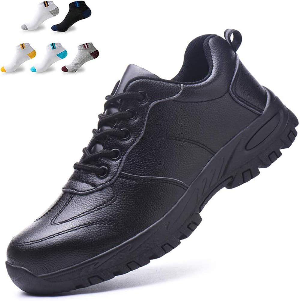Men's Waterproof Safety Shoes Steel Toe Caps Industrial Trainers