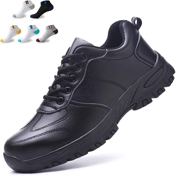 Men's Waterproof Safety Shoes Steel Toe Caps Industrial Trainers
